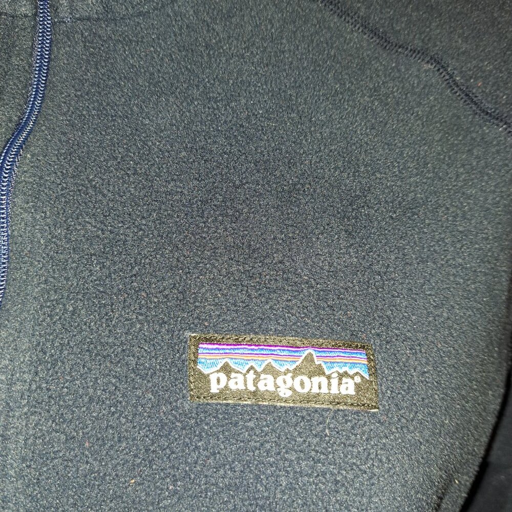 Patagonia Long Sleeve Lightweight 1/4 Zip Pullover Fleece - Picture 6 of 7